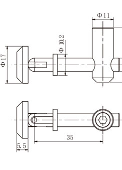 鋁型材斜角連接件物理參數