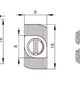 鋁型材T型螺栓物理參數(shù)2 鋁型材T型螺栓物理參數(shù)2