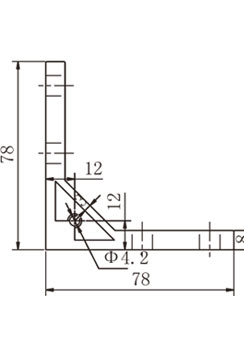 鋁型材強力角碼物理參數1