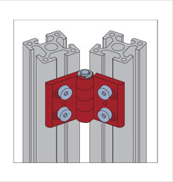 可調(diào)節(jié)合頁(yè)安裝示意圖